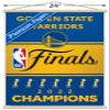 Trends International NBA Golden State Warriors - 2022 Commemorative NBA Finals Team Logo Wall Poster with Magnetic Frame view 3