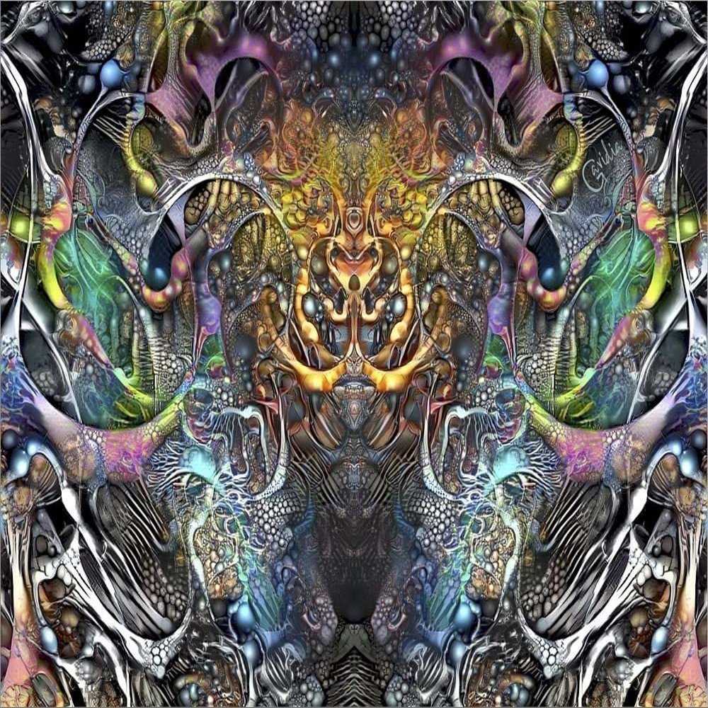 Cernunnos by Pedro Gavidia Laminated Art Print, 11 x 8 inches