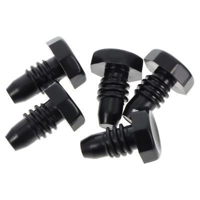 INOOMP 5pcs Billiard Cue Bottom Cover Plastic Protective Tail Caps for Cue Storage and Impact Prevention Cylindrical Design for Longevity and Performance