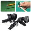 INOOMP 5pcs Billiard Cue Bottom Cover Plastic Protective Tail Caps for Cue Storage and Impact Prevention Cylindrical Design for Longevity and Performance view 3