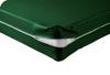 Kings Loft 100% Egyptian Cotton Mattress Cover, 1000 Thread Counts 8 Inch Deep Pocket Olympic Queen Size, Stripe Green Zipper Around The Mattress view 1