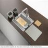 FRANKE All-In Universal Kitchen Sink Accessory System - AIUS200, Gray view 3