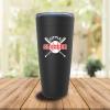Baseball Black Edition Viking Tumbler 20oz - Little Slggr - Throw Coach Sport Lover Home Run Sportmen Center Catcher Boyfriend Outdoor Activity Baserunning Coach view 2