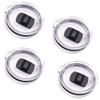 20/30 Oz Tumbler Lids - Fits For Yeti Rambler,Ozark Trail,Or Old Style Rtic Coffee Tumbler - Magnetic Slider Replacement Lid-Spill Proof Slider (30oz-4pcs) view 1