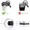 20/30 Oz Tumbler Lids - Fits For Yeti Rambler,Ozark Trail,Or Old Style Rtic Coffee Tumbler - Magnetic Slider Replacement Lid-Spill Proof Slider (30oz-4pcs) view 2