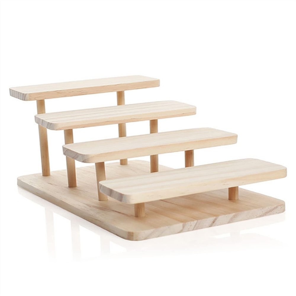 UNNS Glasses Stand Wood Display Holder Sunglasses Organizer Stands Sunglasses Holders Sunglasses Rack Sunglass Display Holder (Size : 4layer)