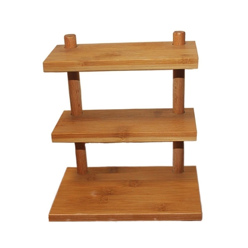 UNNS Ladder Glasses Display Stand Glasses Frame Glasses Holder Multilayer Display Stand Decorations (Color : 3layer)