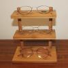 UNNS Ladder Glasses Display Stand Glasses Frame Glasses Holder Multilayer Display Stand Decorations (Color : 3layer) view 2