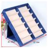 UNNS 12 Grid Sunglasses Display Stand Glasses Storage Box Sunglasses Storage Box/Rack Glasses Storage Display Rack (Color : Blue) view 2