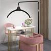 YIDOBLO Eyelash LED Floor Light - Estheticians, Tattoo & Makeup Light - Facialist Moon Lamp, Beauty & Skincare Lighting, Lashes & Eyebrows, Filming view 1