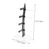 UNNS Sailboat Shape Glasses Display Stand Sunglass Holder Home Store Display Glasses Storage Rack (Color : 4 Layer) view 2