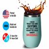 Baseball Teal Edition Wine Tumbler 12oz - To Talk About Baseball - Throw Coach Sport Lover Home Run Sportmen Center Catcher Boyfriend Outdoor Activity Baserunning Coach view 4