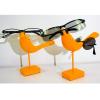 UNNS Myopia Glasses Storage Rack Glasses Sunglasses Display Rack Sunglasses Display Rack Bird Ornament Office Accessories (Color : A1-Red) view 4