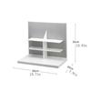 UNNS Three-Layer Acrylic Glasses Display Rack Sunglasses Storage Rack Jewelry Rack Home Display Collection Rack (Color : B) view 2