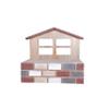 (Habiter) Abite WE-202-NA Mesoleil Flower Stand, 10.0 x 5.3 x 8.3 inches (25.5 x 13.5 x 21 cm) view 1