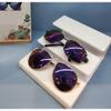 UNNS Acrylic Creative Glasses Display Stand Glasses Store Counter Display Stand Sunglasses Display Stand Glasses Storage Rack (Color : A) view 4