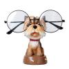 UNNS Glasses Display Stand Resin Glasses Stand Sunglasses Display Stand Home Desk Decoration Gift (Dog) (Color : A)