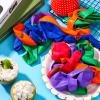 45 Pcs Fiesta Balloons Mexican Cinco De Mayo Balloons Taco Party Decoration for Fiesta Party Mexican Decorations Wedding, Birthday Favor Supplies view 3