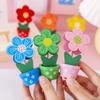 jojofuny 6pcs Flower Pot Designed Memo Clips Cute Photo Card Holders for Home Office Stable Base Reusable Note Holders Random Colors for Events and Parties view 2
