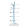 UNNS 5 Pairs of Glasses Display Stand Sunglasses Glasses Frame Display Stand Multifunctional Display Stand (Color : Blue) view 1