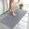 ARERQEWN Bath Mats for Bathroom,Absorbent Bathroom Floor Mats 24x48 Inches Quick Dry Bath Mat Rugs, Long Bathroom Rugs Runner in Front of Bathtub or Shower Room (Grey), 48*24 view 1