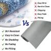 ARERQEWN Bath Mats for Bathroom,Absorbent Bathroom Floor Mats 24x48 Inches Quick Dry Bath Mat Rugs, Long Bathroom Rugs Runner in Front of Bathtub or Shower Room (Grey), 48*24 view 4