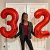 40 Inch 15 Foil Balloons - Number 15 Large Red Helium Balloons with Confetti, Self Inflating for Girls Boys Women Anniversary Party Decorations view 4