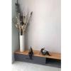 LGYKUMEG Fat Lady Sculpture,Abstract Nude Woman Art Statue,Modern Minimalism Figurine Home Office Decoration Garden Statuette,Black view 4