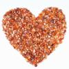 Crocon 1 LB Crushed Carnelian Chips Bulk Stones 2000+ Carats Natural Quartz Pieces Irregular Shape Gemstones for House Warming Gifts New Home and Chakra healing crystals Home Dcor gifts for women view 1