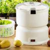 YESJrl 3 in 1 Electric Potato & Apple Peeler/Vegetable Dryer with Graters Automatic Peeling Machine, No Mess (1KG Capacity < 180s) view 4