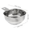 Zerodeko Wide Mouth Funnel Stainless Steel 1 X Funnel view 2