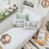 Sidhua Wood Grain Themed Pillowcase Decorations for Home Patio, Life is Better On The Porch Throw Pillow Cover 12'x20' Set of 2, Porch & Housewarming Gifts view 2