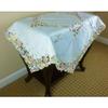 1 Pcs 42x42" Square Beige Polyester Embroidery Embroidered Cutwork Daisy Tablecloth view 2