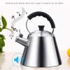 Tea Kettle Stovetop Whistling Stainless Steel Stove Top Kettle for Gas,Copper Tea Kettle Whistling Stove Top Stainless Steel with Heat Resistant Handle, Gas Electric Induction Compatible view 4