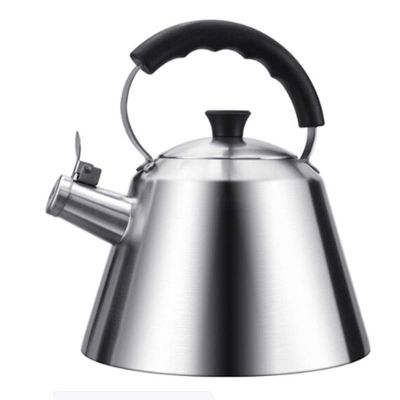 Tea Kettle Stovetop Whistling Stainless Steel Whistling Kettle 3L,Stove Top Whistling Tea Kettle Stainless Steel Teakettle Teapot with Heat-resistant Handle,Suitable for Induction Cookers,Gas Stoves,E