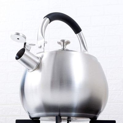 Tea Kettle Stovetop Whistling Stainless Steel 304 Stainless Steel Kettle Gas Gas Stove Thickening Whistle Called Hot Water Home Induction Cooker Large Capacity (Size : 5l)