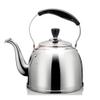 Tea Kettle Stovetop Whistling Stainless Steel Camping Kettle for Gas,Top Stainless Steel Whistling Tea Kettle Stove Top Teapot Pot, Thin Base, Lightweight, Fast Boiling view 1