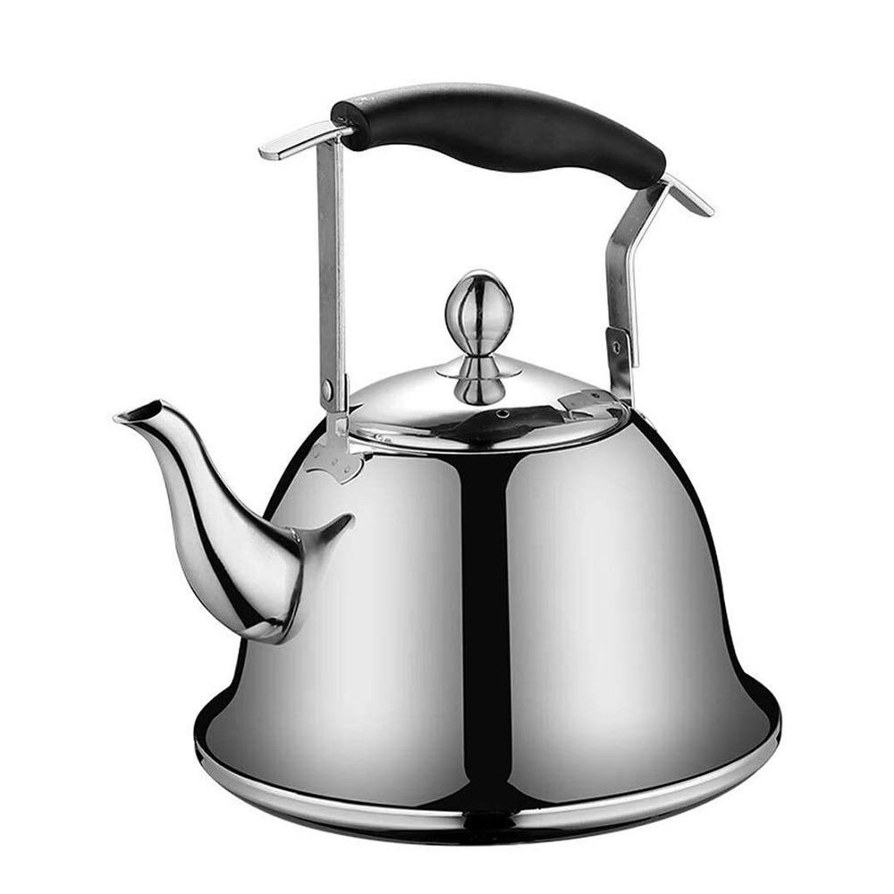 Tea Kettle Stovetop Whistling Stainless Steel Teapot Tea Pots For Stove Top Tea Kettle Whistling Tea Kettle Stainless Steel Tea Kettle |Capacity Household Suitable For Various Stoves