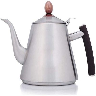 Tea Kettle Stovetop Whistling Stainless Steel Kettle Stainless Steel Induction Cooker Gas General Automatic Whistle Health 1.2L