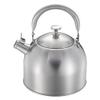 Tea Kettle Stovetop Whistling Stainless Steel Pot for Stove Top Stainless Steel Hot Water Kettle Tea Kettle Best Induction Modern Stainless Steel Surgical Whistling Teapot (Size : 5l) view 1