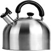 Tea Kettle Stovetop Whistling Stainless Steel Kettle Home 304 Stainless Steel Automatic Whistle Induction Cooker Gas General (Size : 6L) view 1