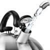 Tea Kettle Stovetop Whistling Stainless Steel Kettle Home 304 Stainless Steel Automatic Whistle Induction Cooker Gas General (Size : 6L) view 3