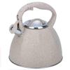 Tea Kettle Stovetop Whistling Stainless Steel 3 Liter Stainless Steel Whistling Tea Kettle - Modern Stainless Steel Whistling Tea Pot for Stovetop with Cool Grip Ergonomic Handle (Size : #4)