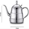 Tea Kettle Stovetop Whistling Stainless Steel Kettle Stainless Steel 1.2L Home Automatic Whistle Induction Cooker Gas General view 2