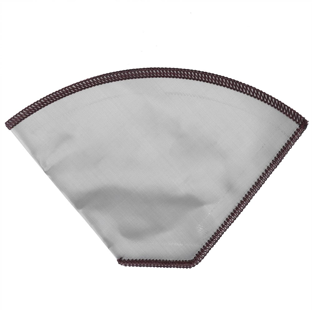 Pssopp Flexible Pour Over Coffee Filter, Reusable Permanent Stainless Steel, 4-6 Cup, Paperless Metal Coffee Filter Cone