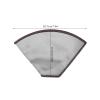 Pssopp Flexible Pour Over Coffee Filter, Reusable Permanent Stainless Steel, 4-6 Cup, Paperless Metal Coffee Filter Cone view 2