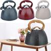 Tea Kettle Stovetop Whistling Stainless Steel Stovetop Kettles 3.7 Litre Whistling Kettle 304 Stainless Steel Stovetop Kettle Gas Induction Safe Water Kettles Jug Tea Pot Suitable For All Heat Sources view 2