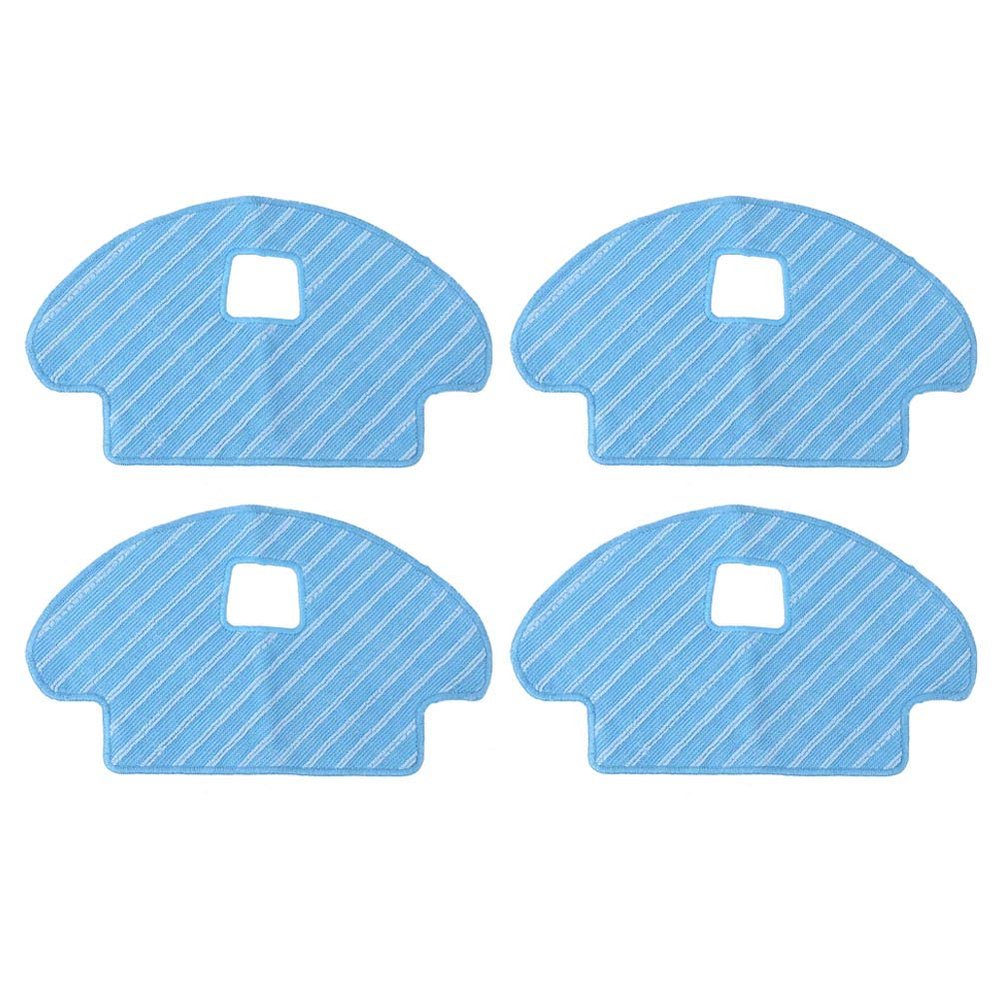 Microfiber Mop Cloth 4Pcs Mop Replacement Pad Pads Replacement Pads for 930/610 Robotic Vacuum Cleaner