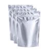 100 Mylar Bags for Food Storage,4.3in x 6.3in Zipper Pouches Resealable and Heat Sealable for Long Term Food Storage view 1