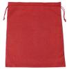 CleverDelights Red Cotton Bags - Premium Drawstring Multipurpose Bag (5, 12 x 16 Inch) view 2